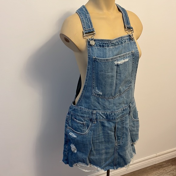 BNWT Denim Overall Skirt - Picture 8 of 14